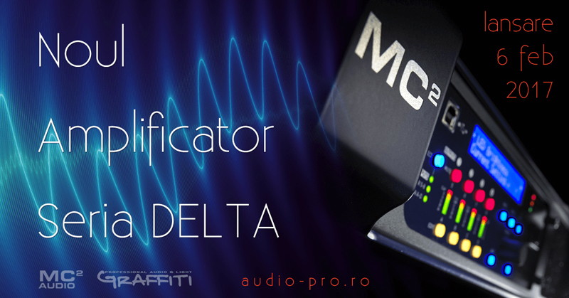 The New DELTA Series Amplifier from MC2 Audio