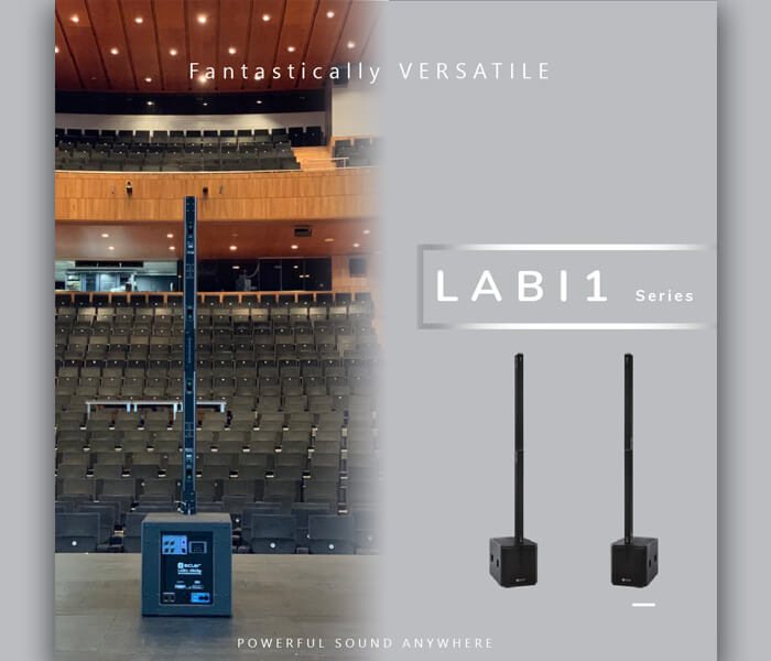 Versatility and power: LABI1 Series compact PA system