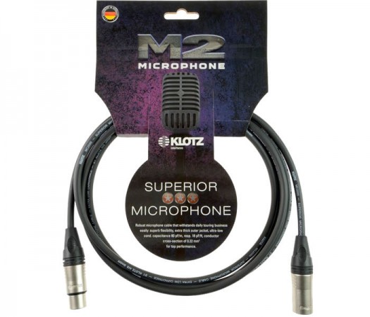 Cable Microphone XLR M2K1 FM 7,5m Klotz