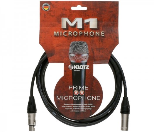 Cable XLR Microphone M1 3m Klotz