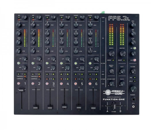 Professional DJ Mixer FF6.2 L Formula Sound